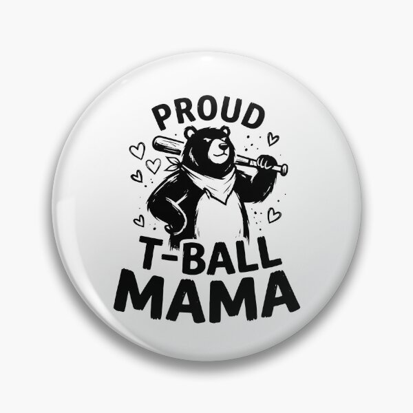 Item preview, Proud T Ball Mama Apparel Cute Baseball Mom Colorful Tball Mom T-Shirt, Baseball Mom Gift, Sports Mom designed and sold by AsturShop.