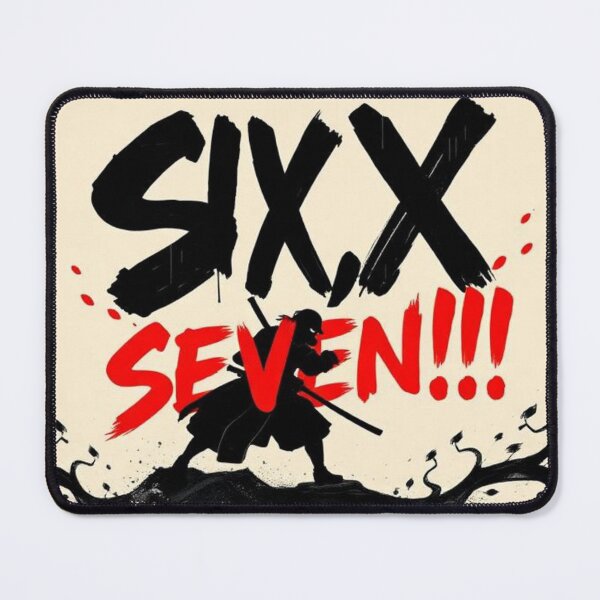 Item preview, “Six, Seven” in Japanese youth art designed and sold by RAISC.
