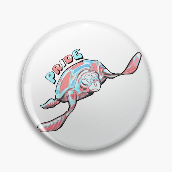 Item preview, *☆ 2026 PRIDE STICKERS// Sticker #2 : TURTLE PRIDE ☆.: Sticker designed and sold by *☆ChristinaBaltouShop*☆.