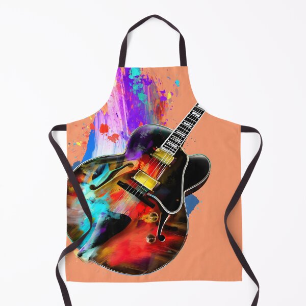 Item preview, Jazz guitar painting artwork designed and sold by gut2000.