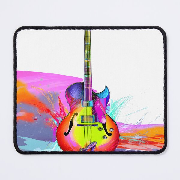 Item preview, Jazz guitar painting artwork designed and sold by gut2000.