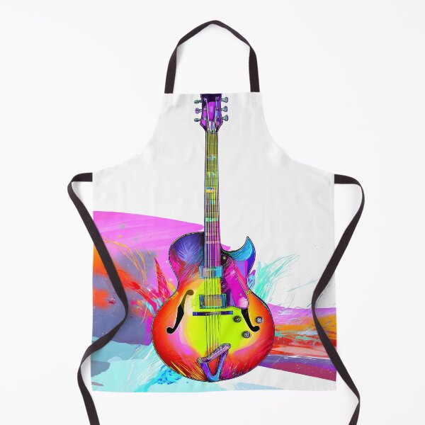 Item preview, Jazz guitar painting artwork designed and sold by gut2000.