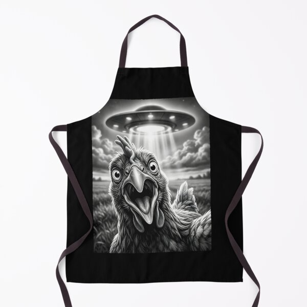 Item preview, Vintage Chicken UFO Alien Animal Lover designed and sold by TerryConnells.