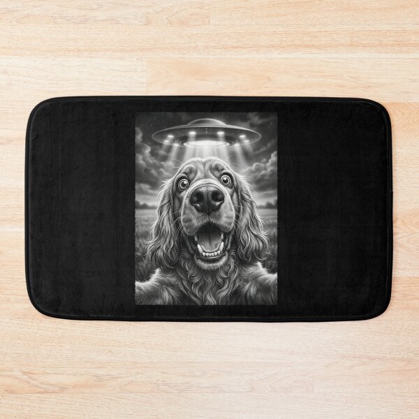 Item preview, Vintage Cocker Spaniel UFO Alien Dog Mom Dad Lover designed and sold by TerryConnells.