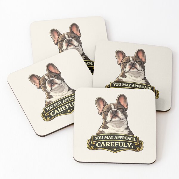 Item preview, French Bulldog Owners Club – You May Approach Carefully Funny Frenchie Design designed and sold by Frenchie Fever.