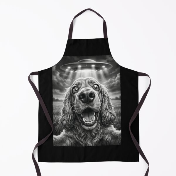 Item preview, Vintage Cocker Spaniel UFO Alien Dog Mom Dad Lover designed and sold by TerryConnells.