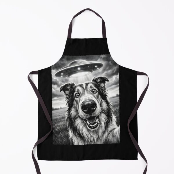 Item preview, Vintage Collie UFO Alien Dog Mom Dad Lover designed and sold by TerryConnells.