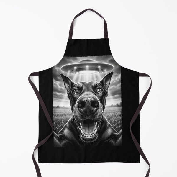 Item preview, Vintage Doberman Pinscher UFO Alien Dog Mom Dad Lover designed and sold by TerryConnells.