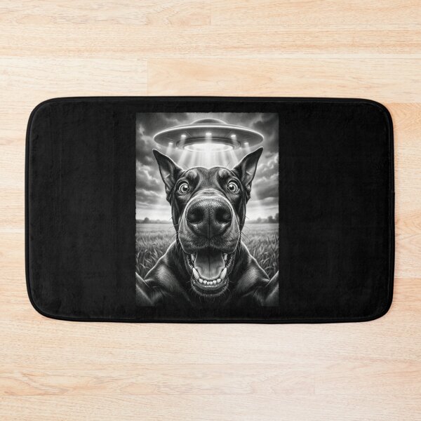 Item preview, Vintage Doberman Pinscher UFO Alien Dog Mom Dad Lover designed and sold by TerryConnells.
