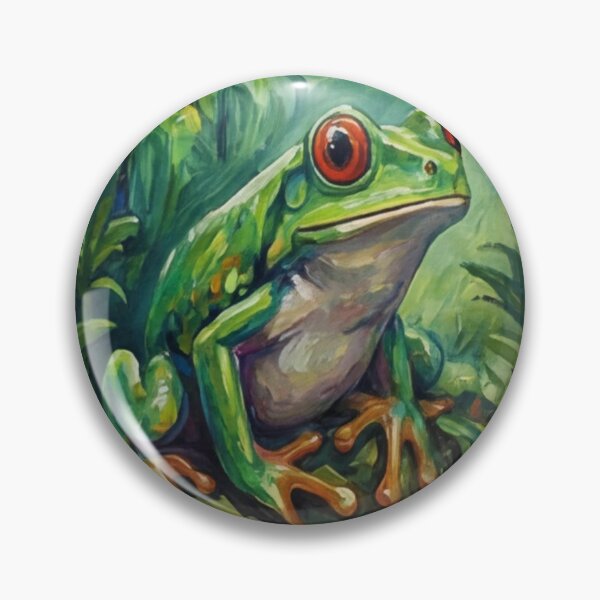 Artikelvorschau, Frosch oil paint entworfen und verkauft von KriegerTJ.