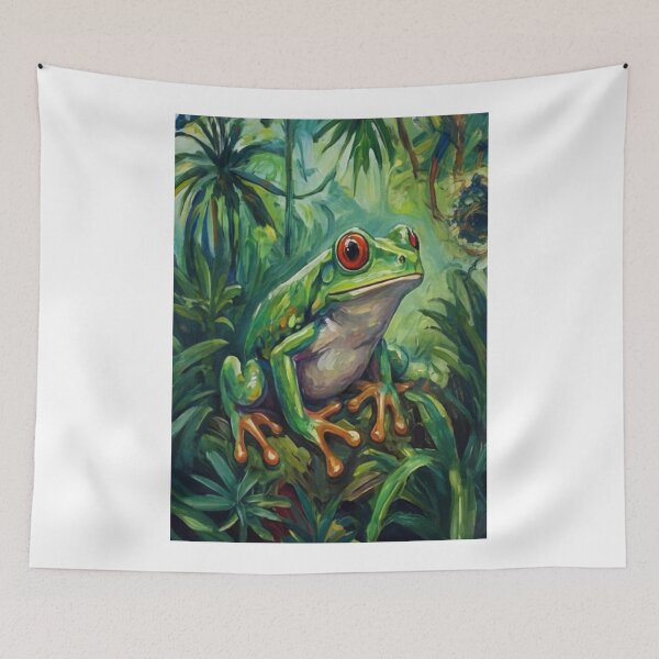 Artikelvorschau, Frosch oil paint entworfen und verkauft von KriegerTJ.