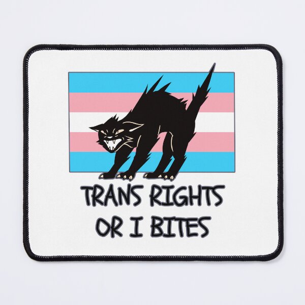 Item preview, TRANS RIGHTS OR I BITES designed and sold by CarefulCreation.