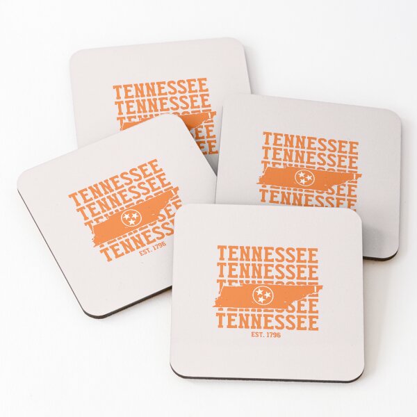 Item preview, Vintage Tennessee State Map Orange Est 1796 TN Pride Retro Travel Souvenir Design designed and sold by BrookePage271.