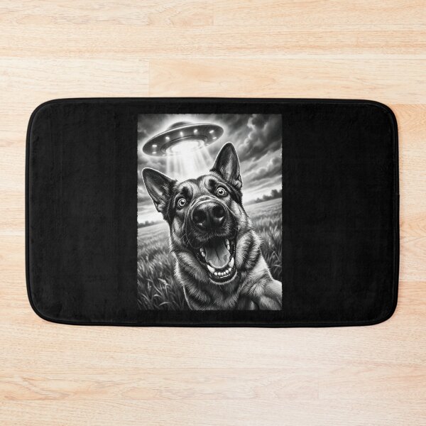 Item preview, Vintage German Shepherd UFO Alien Dog Mom Dad Lover designed and sold by TerryConnells.