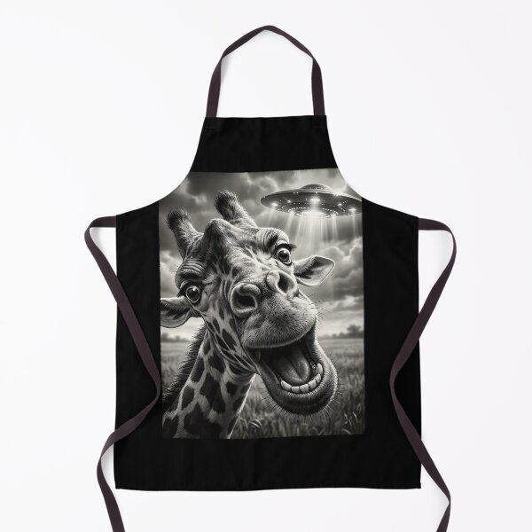 Item preview, Vintage Giraffe UFO Alien Animal Lover designed and sold by TerryConnells.