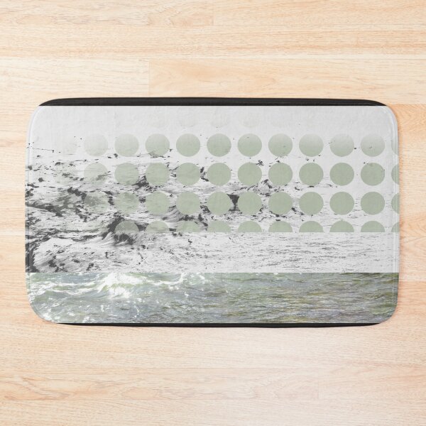 Item preview, White-Green river and green circles designed and sold by IsabelQuincoces.