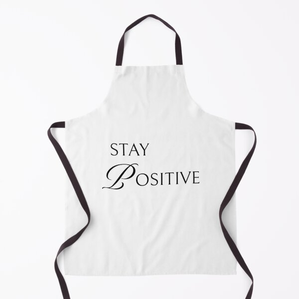 Item preview, Stay Positive Motivational Minimal Statement Design designed and sold by Patina & Pixel.