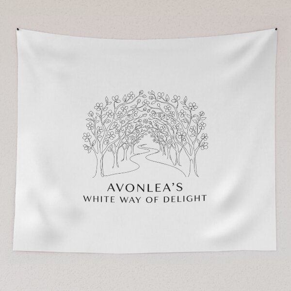 Item preview, Avonlea's White Way Of Delight Apple Blossom Path designed and sold by Fenay Designs.