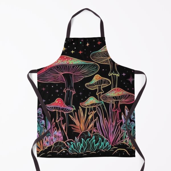 Item preview, Beautiful Cosmic glow mushroom designed and sold by NivyasArtistry.