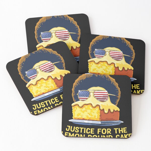 Item preview, Justice For Lemon Pound Cake Funny Viral Meme Dessert Lover Humor Design designed and sold by DonaldMcCullum.