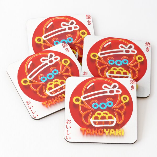 Item preview, Octopus neon Japan designed and sold by ledouxhibou.