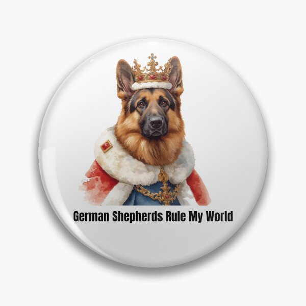 Item preview, German Shepherds Rule My World designed and sold by Soulstar Designs.