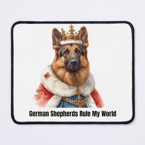Item preview, German Shepherds Rule My World designed and sold by Soulstar Designs.