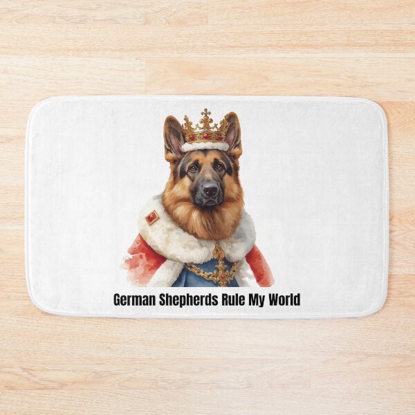 Item preview, German Shepherds Rule My World designed and sold by Soulstar Designs.
