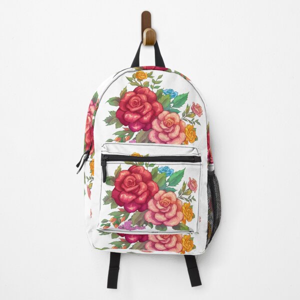 Item preview, Multi-Color Rose Bouquet - Vibrant Romantic Floral Art Print designed and sold by DesignArtist.ia.