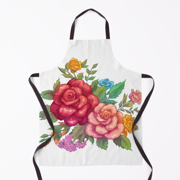 Item preview, Multi-Color Rose Bouquet - Vibrant Romantic Floral Art Print designed and sold by DesignArtist.ia.