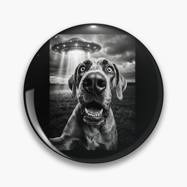 Item preview, Vintage Great Dane UFO Alien Dog Mom Dad Lover designed and sold by TerryConnells.