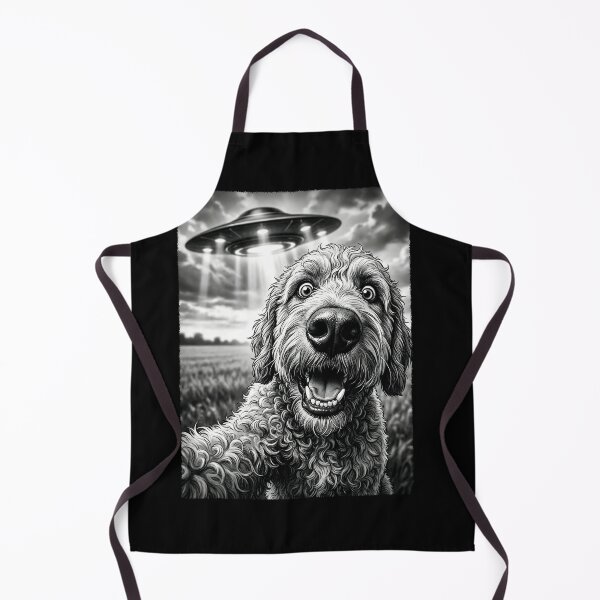 Item preview, Vintage Goldendoodle UFO Alien Dog Mom Dad Lover designed and sold by TerryConnells.