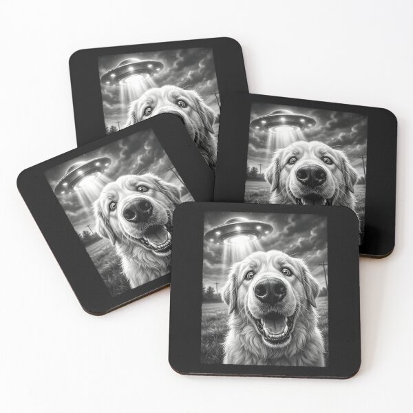 Item preview, Vintage Great Pyrenees UFO Alien Dog Mom Dad Lover designed and sold by TerryConnells.