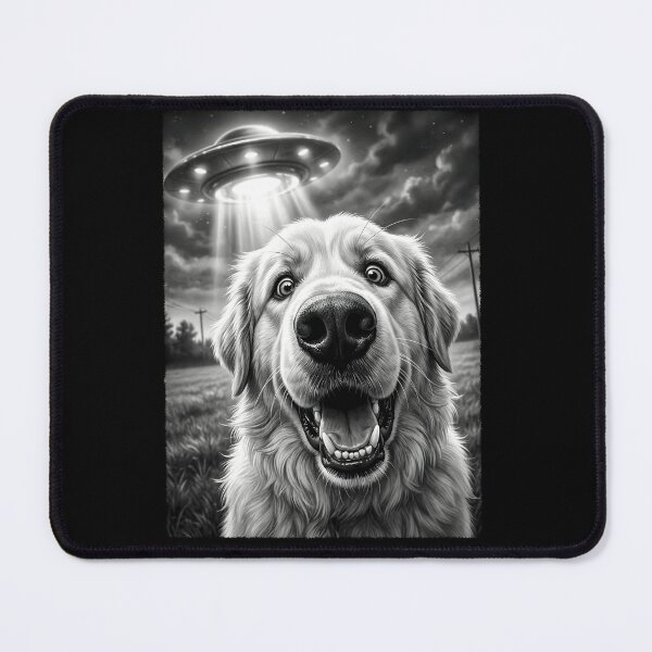Item preview, Vintage Great Pyrenees UFO Alien Dog Mom Dad Lover designed and sold by TerryConnells.