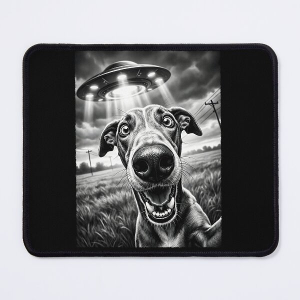 Item preview, Vintage Greyhound UFO Alien Dog Mom Dad Lover designed and sold by TerryConnells.