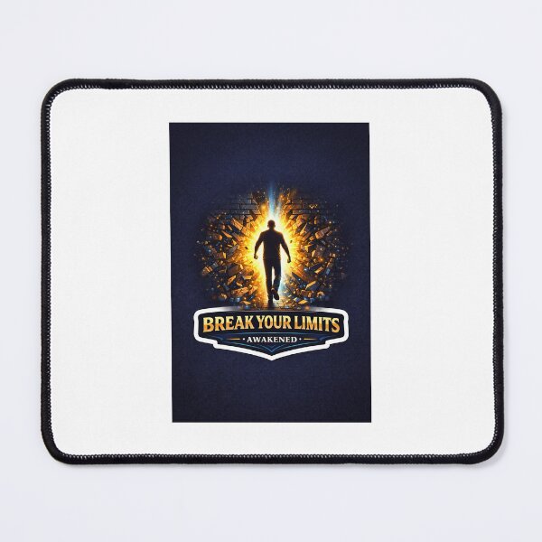 Item preview, Break Your Limits – Motivational Freedom Mindset Premium Sticker designed and sold by Wander Pop Studio.