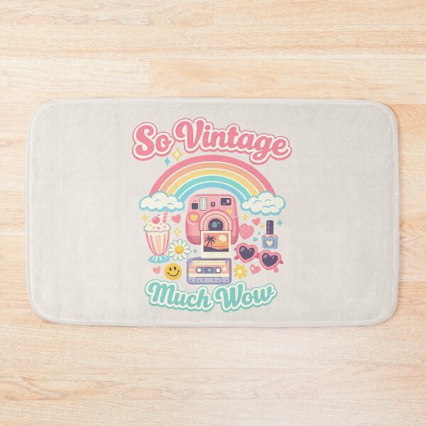 Item preview, So Vintage Much Wow | Cheugy Aesthetic Pastel Retro Sarcastic Icon designed and sold by PopCulturePixel.