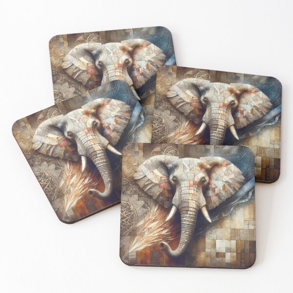 Item preview, Elephant in Paper Shadows  designed and sold by Vanich-Panich.