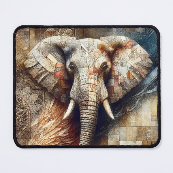Item preview, Elephant in Paper Shadows designed and sold by Vanich-Panich.