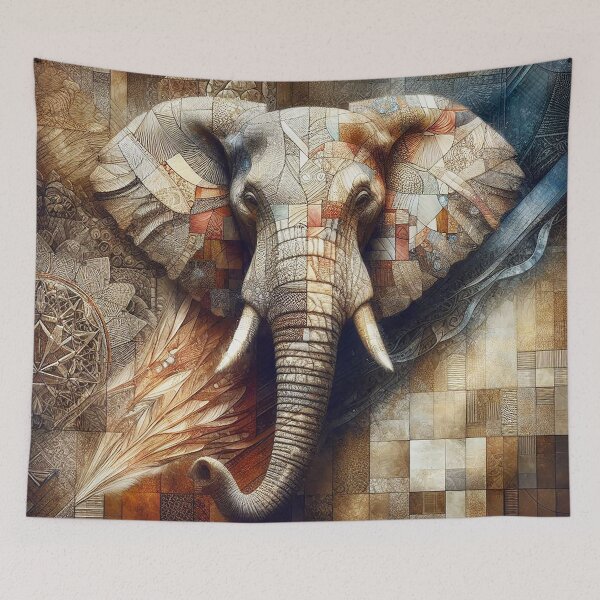 Item preview, Elephant in Paper Shadows  designed and sold by Vanich-Panich.