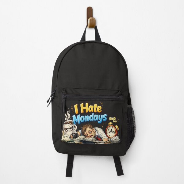 Item preview, I Hate Mondays – Funny Office Coffee Humor Design designed and sold by MONO LAB .