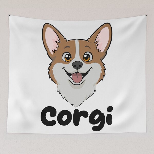 Item preview, Welsh Corgi Dog Breed designed and sold by Really Bad Art.