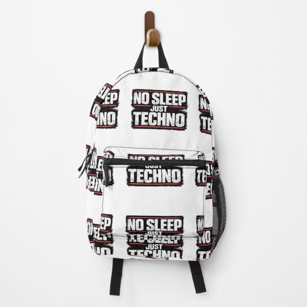 Item preview, NO SLEEP JUST TECHNO – Underground Rave Style designed and sold by ZenRave Designs.
