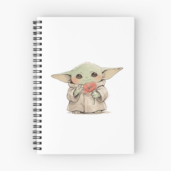 Item preview, BABY YODA WITH POPPY FLOWER CUTE GROGU FLORAL AESTHETIC designed and sold by LIS AND MELIVERSO.