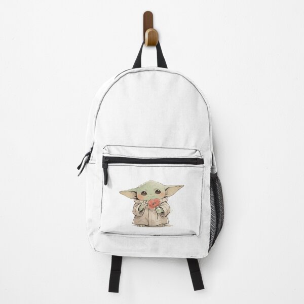 Item preview, BABY YODA WITH POPPY FLOWER CUTE GROGU FLORAL AESTHETIC designed and sold by LIS AND MELIVERSO.
