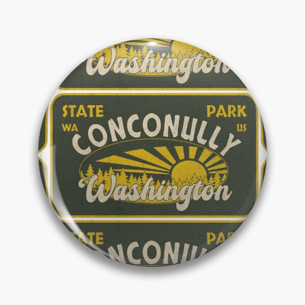Item preview, Conconully State Park, Washington, badge design designed and sold by Wanderful-roads.