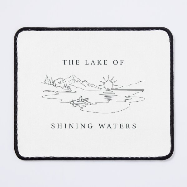 Item preview, The Lake Of Shining Waters Sunset Rowboat designed and sold by Fenay Designs.