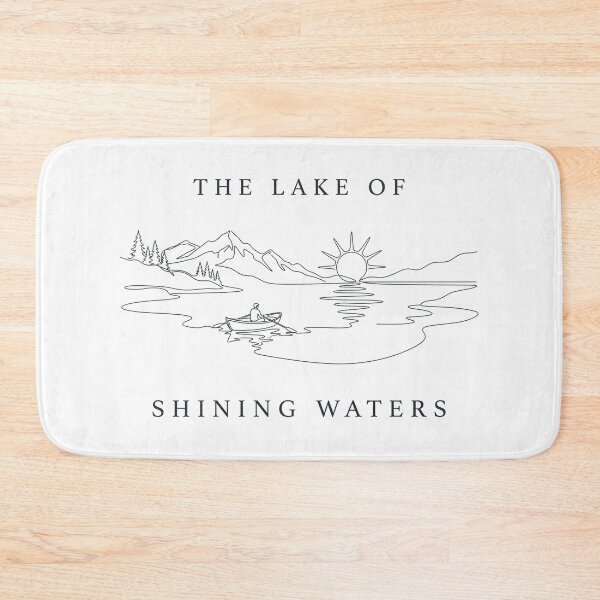 Item preview, The Lake Of Shining Waters Sunset Rowboat designed and sold by Fenay Designs.