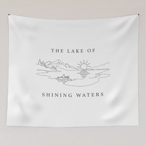 Item preview, The Lake Of Shining Waters Sunset Rowboat designed and sold by Fenay Designs.