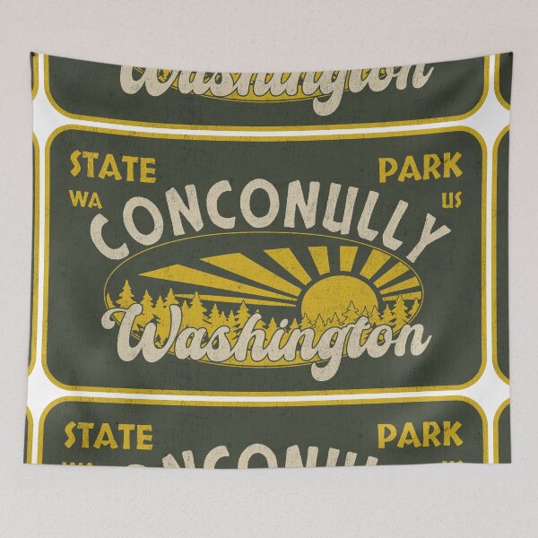 Item preview, Conconully State Park, Washington, badge design designed and sold by Wanderful-roads.